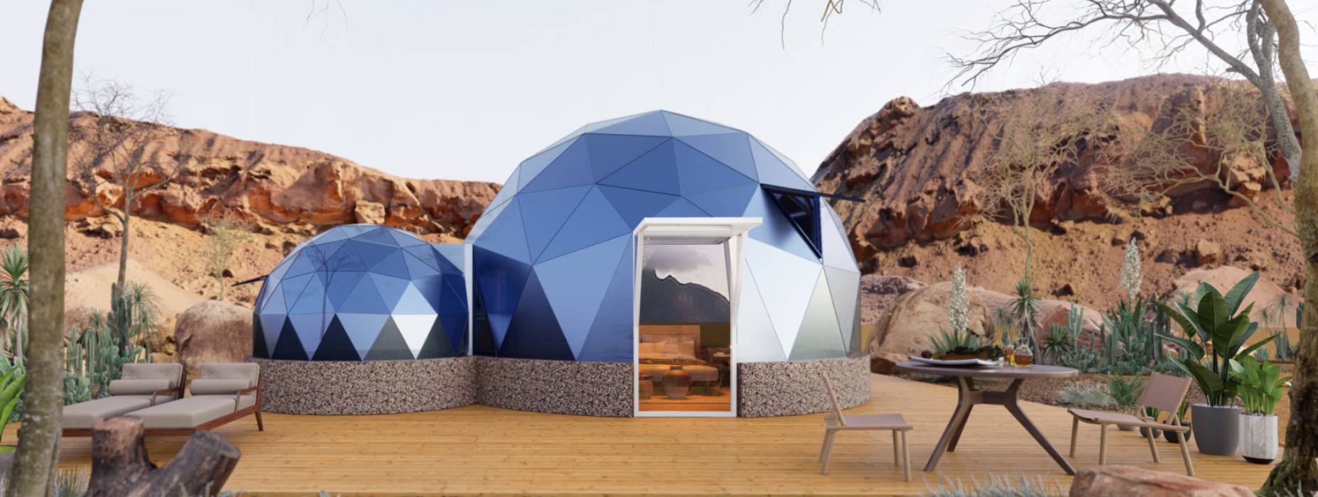 龙里县球形智能光伏玻璃星空房